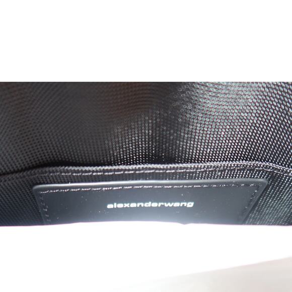 Alexander Wang black cloud quilted puffy elite tech shoulder bag - Picture 8 of 11